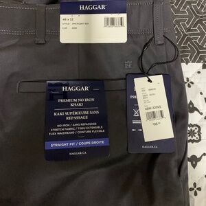 NWT Haggar khaki